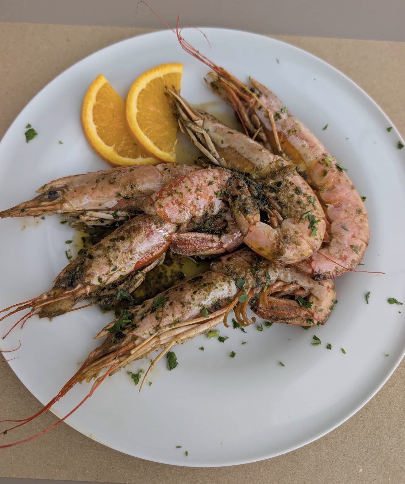 Gamberoni al forno